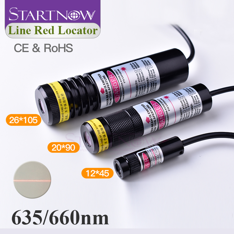Industrial Laser Module - Modulo Laser Rosso Regolabile 635nm per