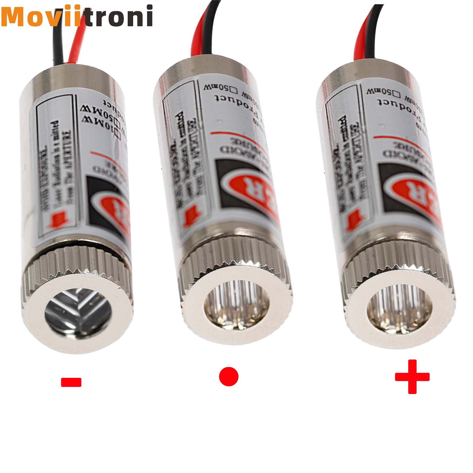 Industrial Laser Module - 650nm 12mm Laser Point /Line/Cross Red