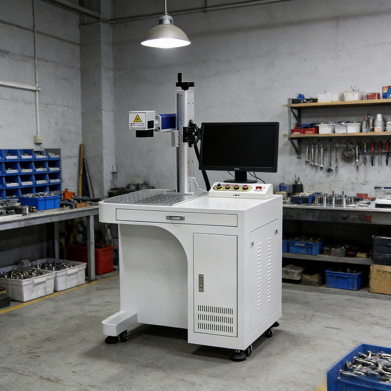Industrial Laser Engraver For Metal - Macchina per Marcatura Laser a Fibra