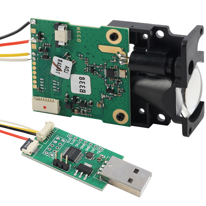 Industrial Laser Distance Sensor - Sensore Laser di Distanza LDJ 200m