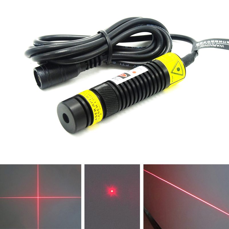 Industrial Laser Module - Modulo laser rosso punto/linea/croce 650nm 50mW
