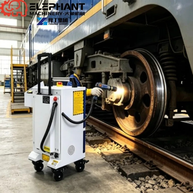Industrial Laser Rust Remover - Macchina per Pulizia Laser a Fibra