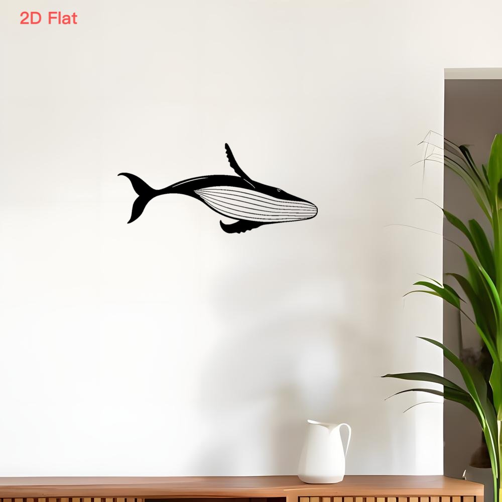 Industrial Laser Power - Decorazione Murale in Metallo a Forma