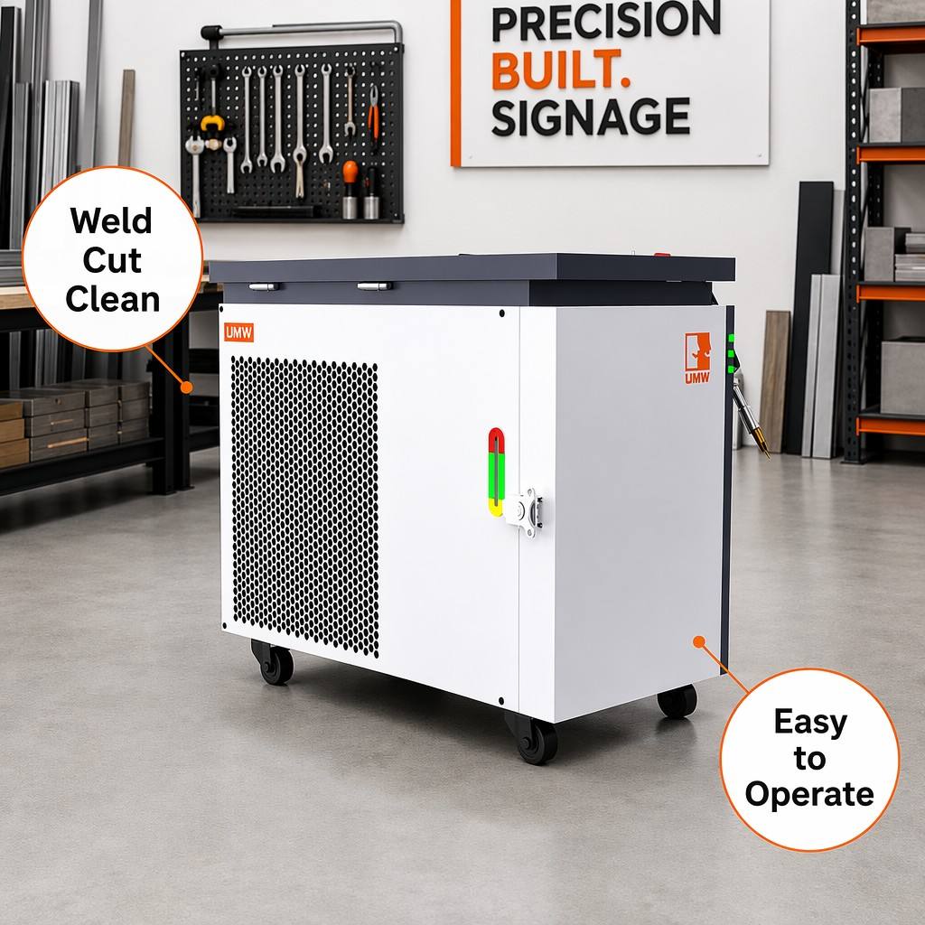 Industrial Laser Machines - Macchina per Saldatura Laser Integrata UMW