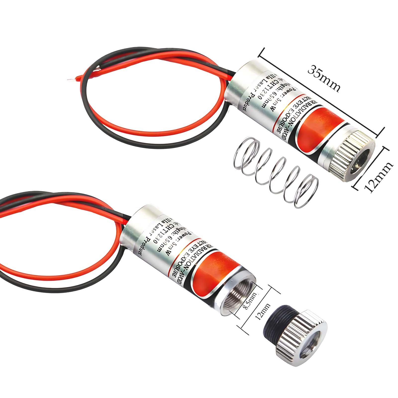 650nm 12mm Laser Point /Line/C - Industrial Laser Module recensione e prezzo