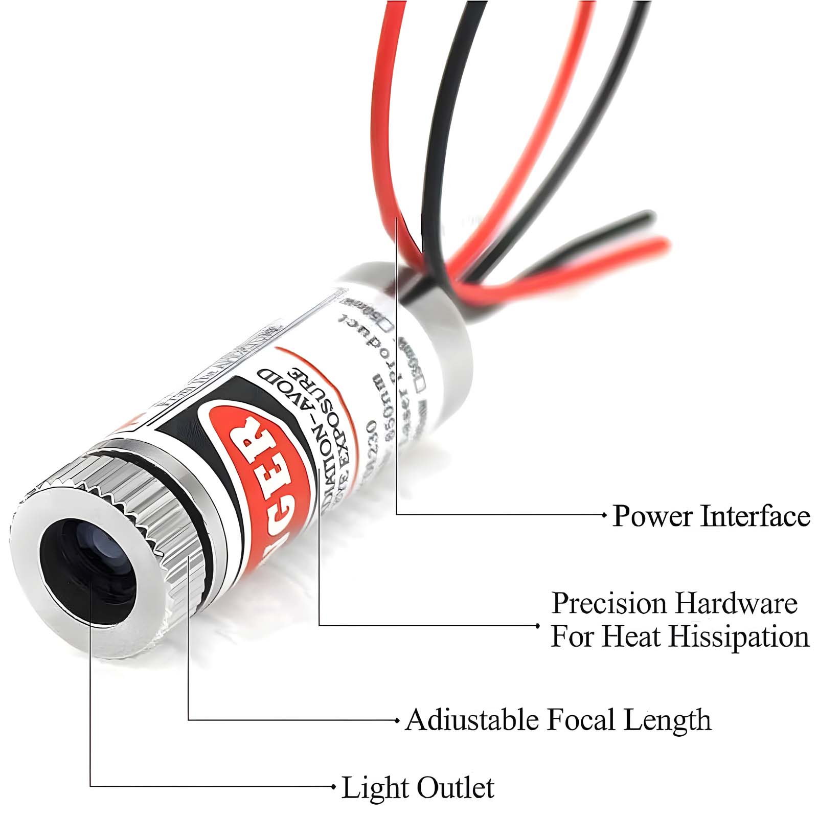 650nm 12mm Laser Point /Line/C - Industrial Laser Module recensione e prezzo