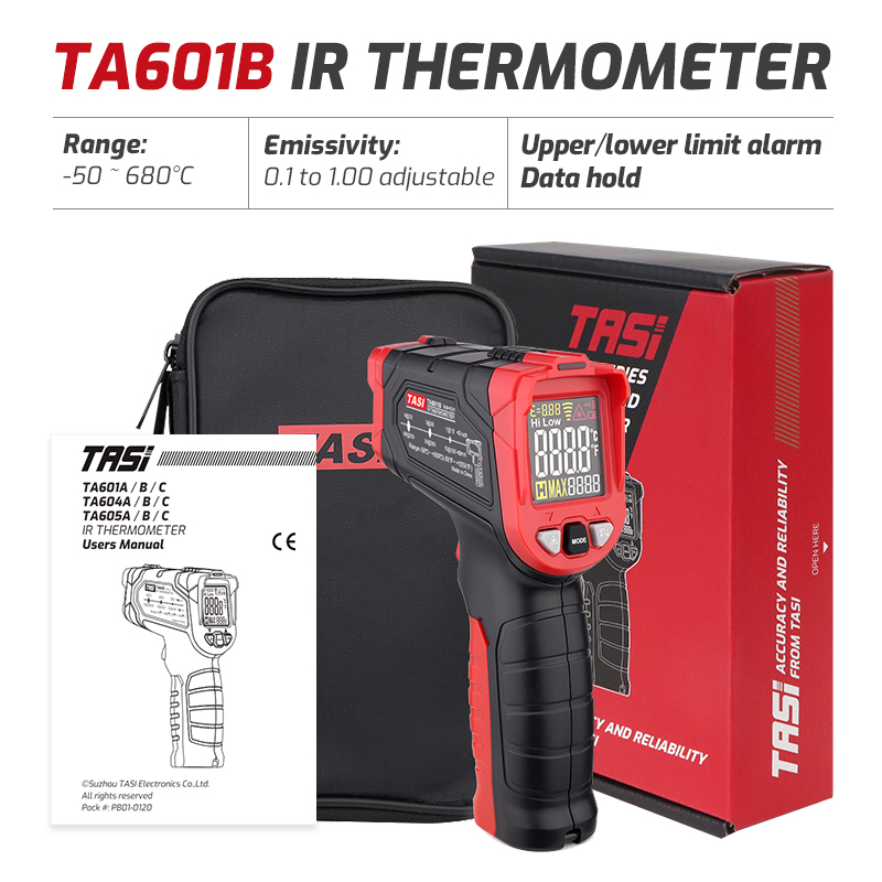 Termometro a Infrarossi TA601A - Industrial Laser Gun recensione e prezzo