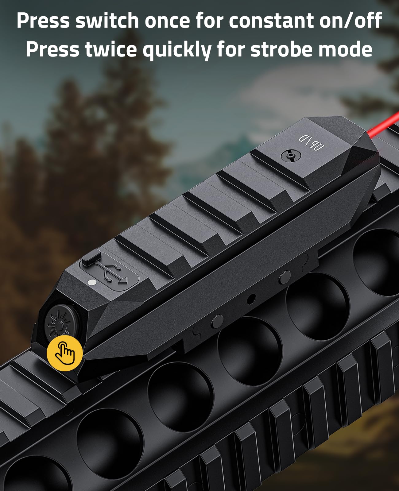 Sposta laser a basso profilo C - Industrial Laser Gun recensione e prezzo