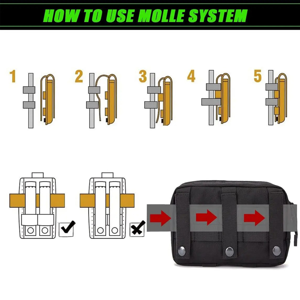 Borsa Tattica Molle in Nylon 1 - Industrial Laser Equipment recensione e prezzo