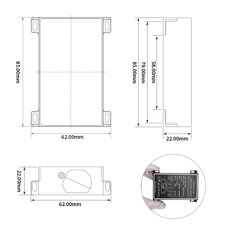 Nuovo Sensore Laser Industrial - Industrial Laser Distance Sensor recensione e prezzo