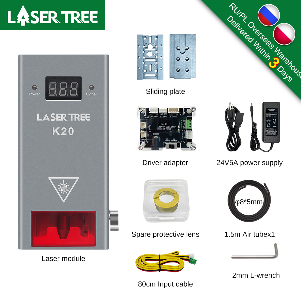 LASER TREE 20W 10W 5W Testa la - Industrial Laser Equipment recensione e prezzo