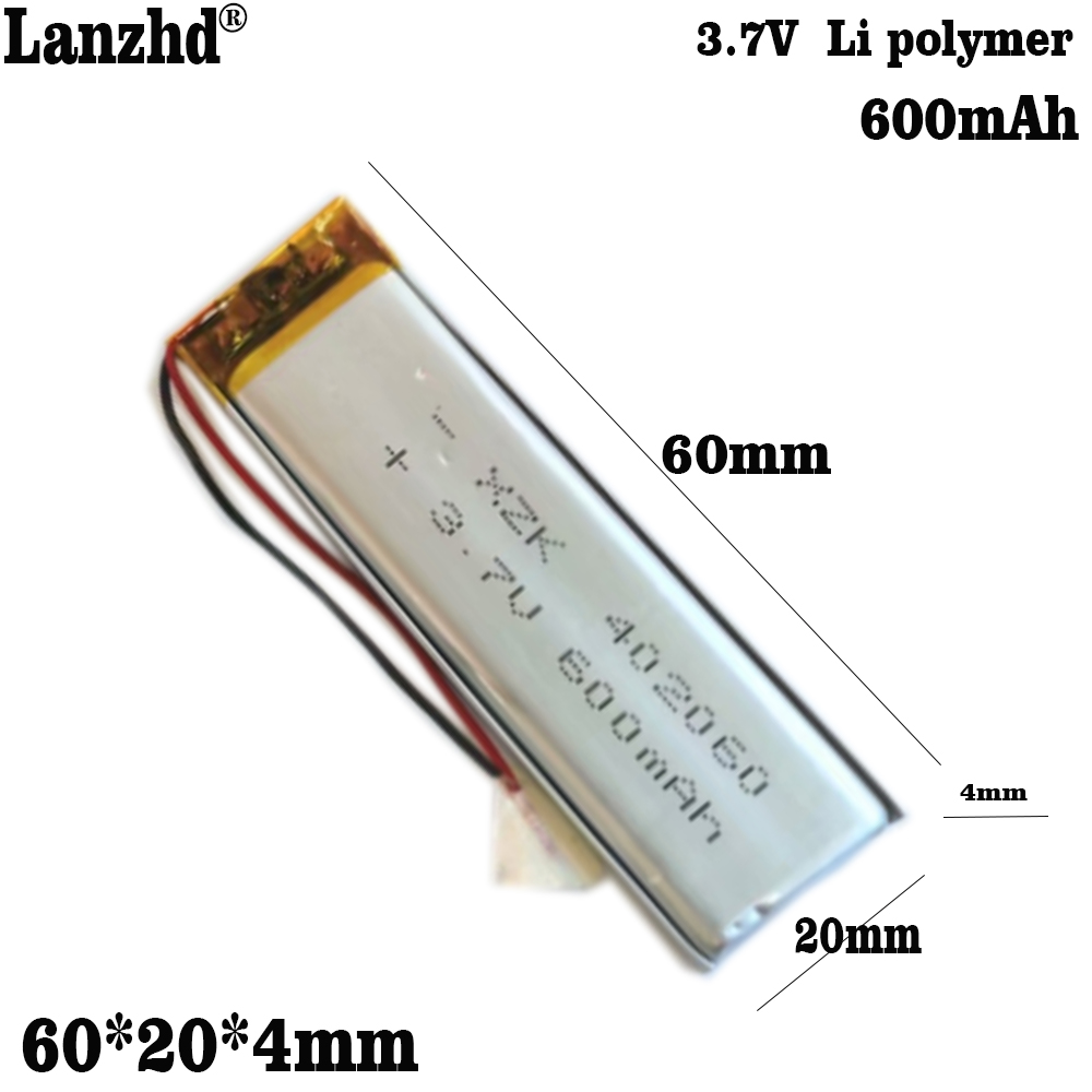 1-12 Pezzi 402060 3.7V 600mAh  - Industrial Laser Machines recensione e prezzo